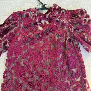 Anthropologie Lace Blouse